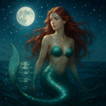 A beautiful mermaid