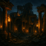 Crumbling ruins of K