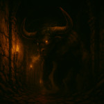 The Minotaur stalkin